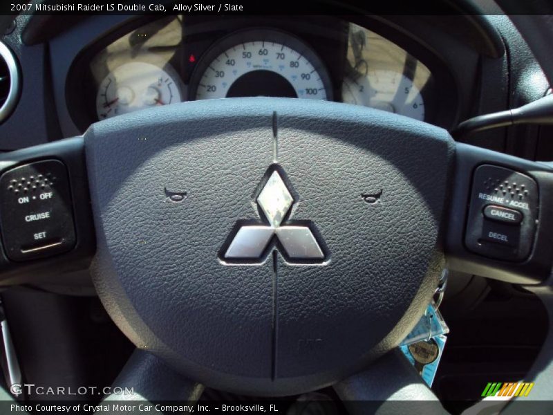 Alloy Silver / Slate 2007 Mitsubishi Raider LS Double Cab