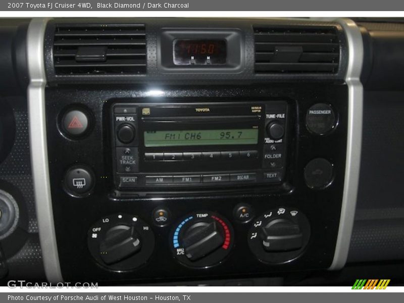 Black Diamond / Dark Charcoal 2007 Toyota FJ Cruiser 4WD