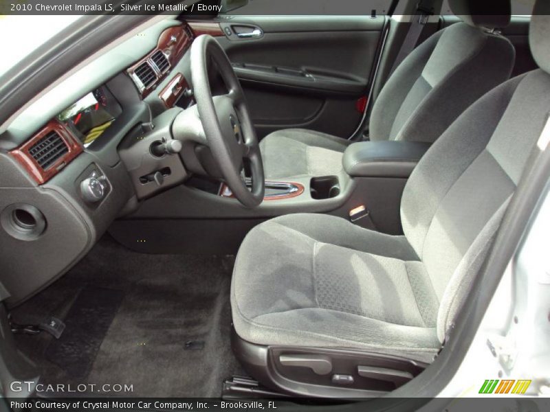 Silver Ice Metallic / Ebony 2010 Chevrolet Impala LS