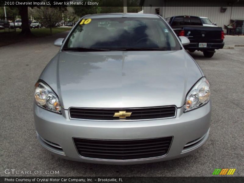 Silver Ice Metallic / Ebony 2010 Chevrolet Impala LS