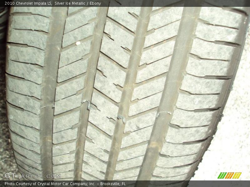 Silver Ice Metallic / Ebony 2010 Chevrolet Impala LS