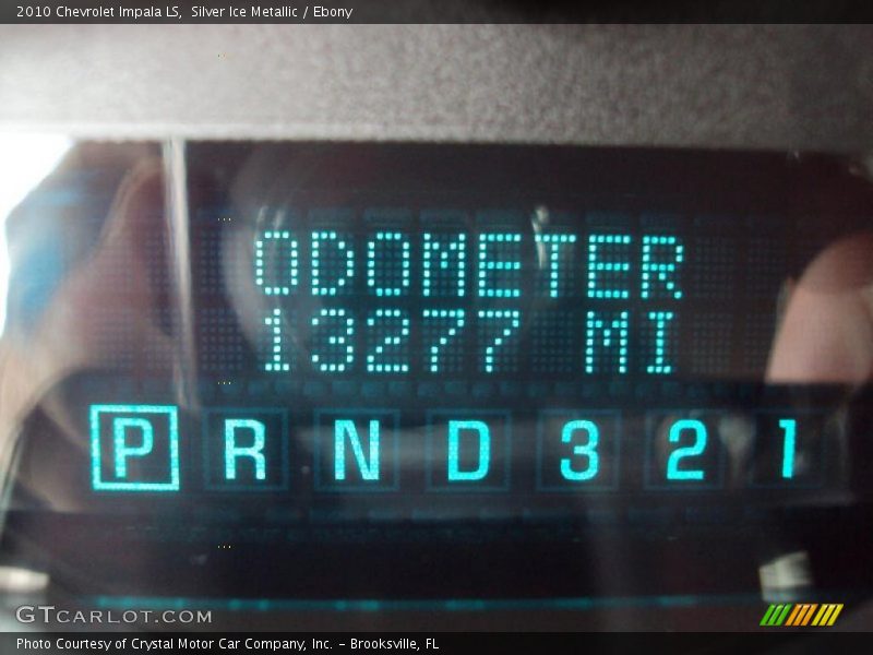 Silver Ice Metallic / Ebony 2010 Chevrolet Impala LS