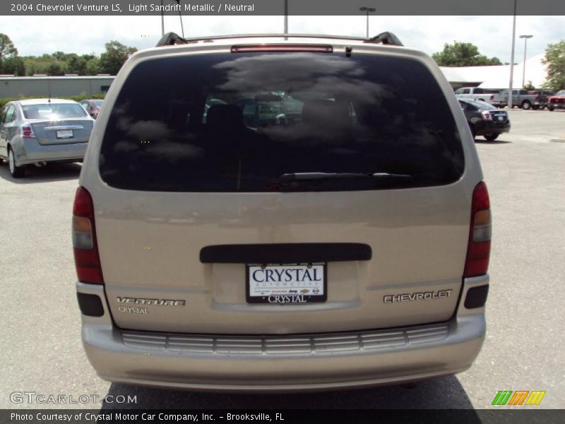 Light Sandrift Metallic / Neutral 2004 Chevrolet Venture LS