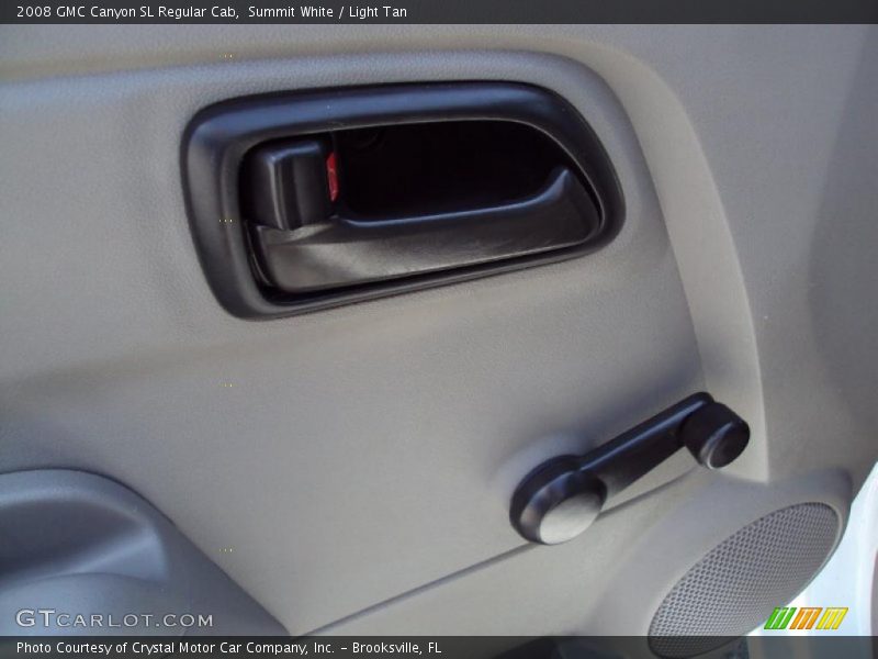 Summit White / Light Tan 2008 GMC Canyon SL Regular Cab