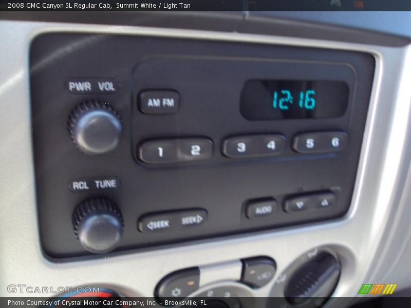 Summit White / Light Tan 2008 GMC Canyon SL Regular Cab
