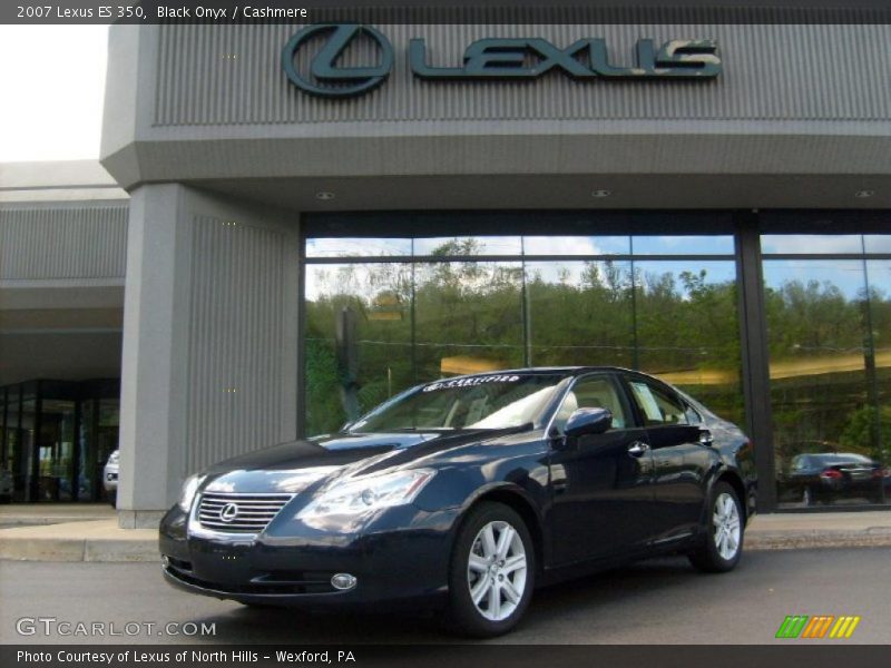 Black Onyx / Cashmere 2007 Lexus ES 350
