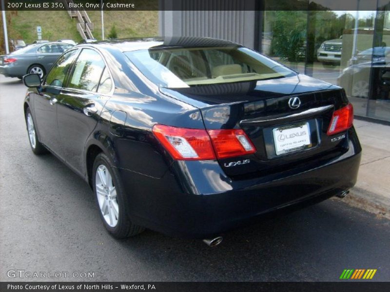 Black Onyx / Cashmere 2007 Lexus ES 350