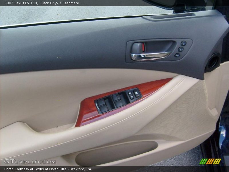 Black Onyx / Cashmere 2007 Lexus ES 350