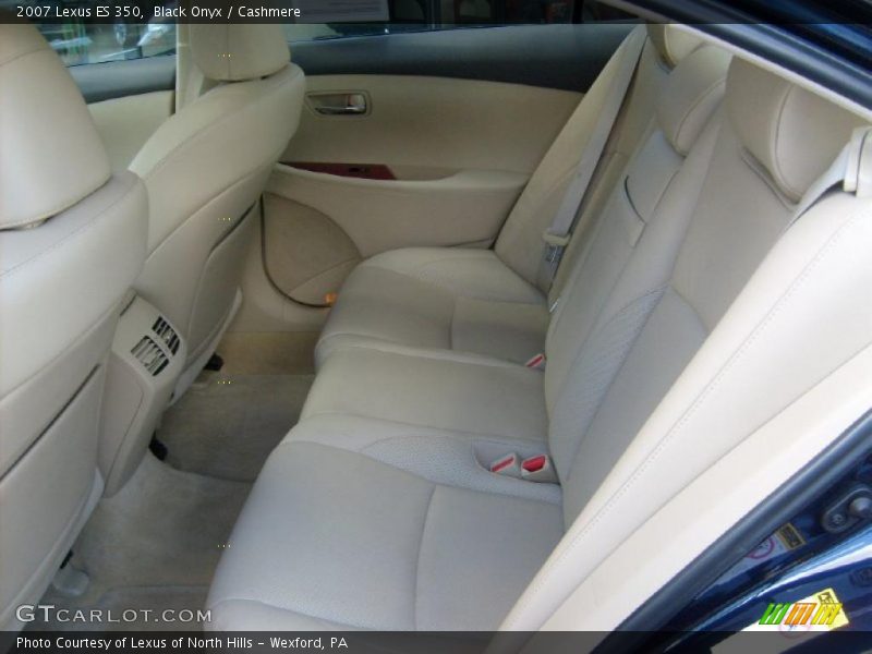 Black Onyx / Cashmere 2007 Lexus ES 350