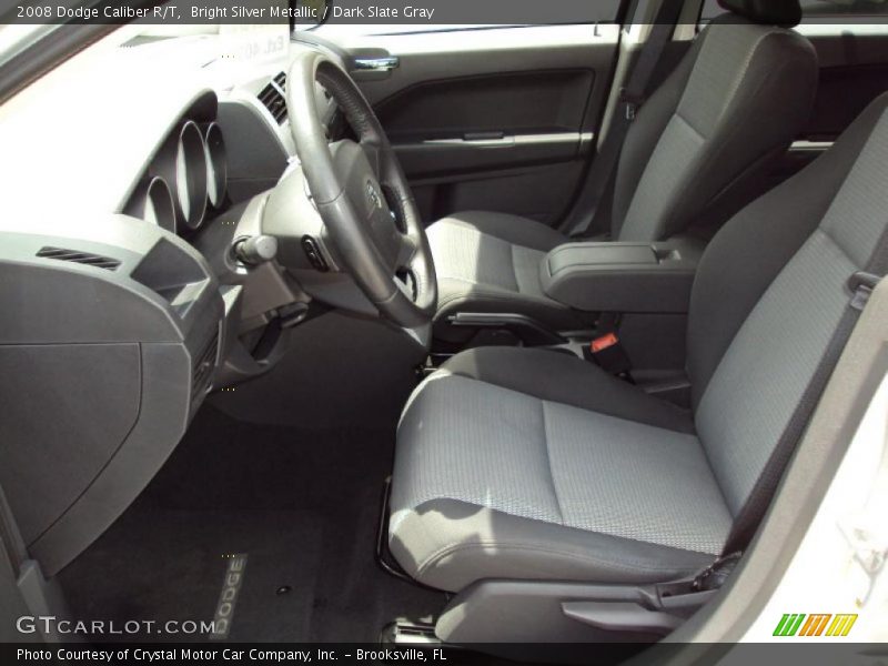Bright Silver Metallic / Dark Slate Gray 2008 Dodge Caliber R/T