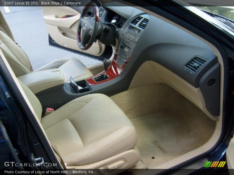 Black Onyx / Cashmere 2007 Lexus ES 350