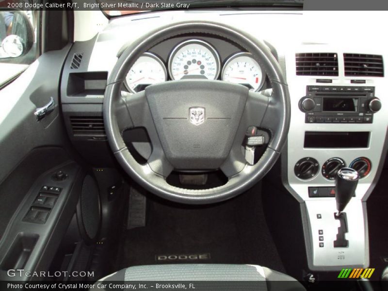 Bright Silver Metallic / Dark Slate Gray 2008 Dodge Caliber R/T