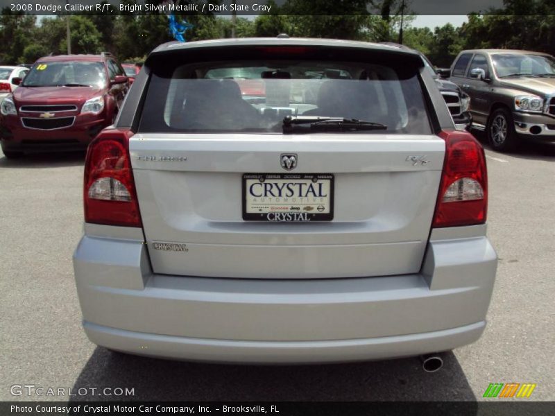 Bright Silver Metallic / Dark Slate Gray 2008 Dodge Caliber R/T