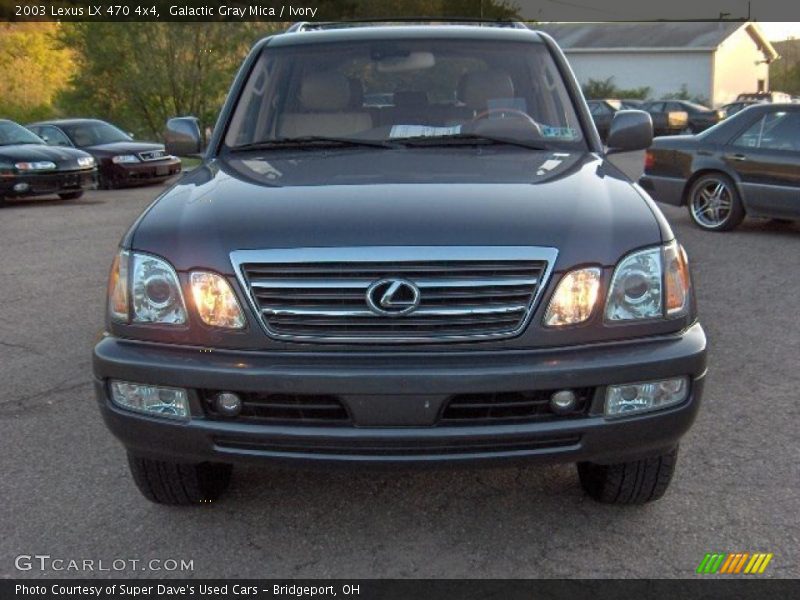 Galactic Gray Mica / Ivory 2003 Lexus LX 470 4x4