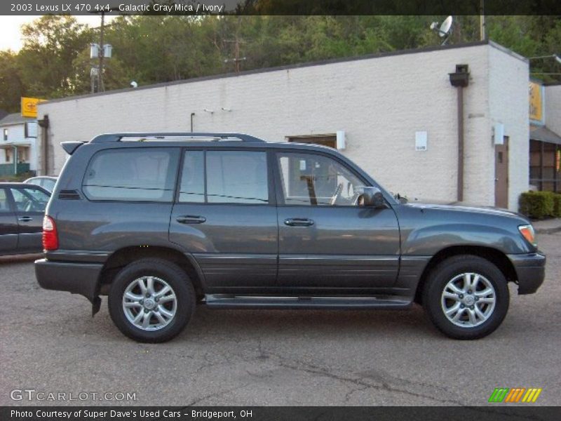 Galactic Gray Mica / Ivory 2003 Lexus LX 470 4x4