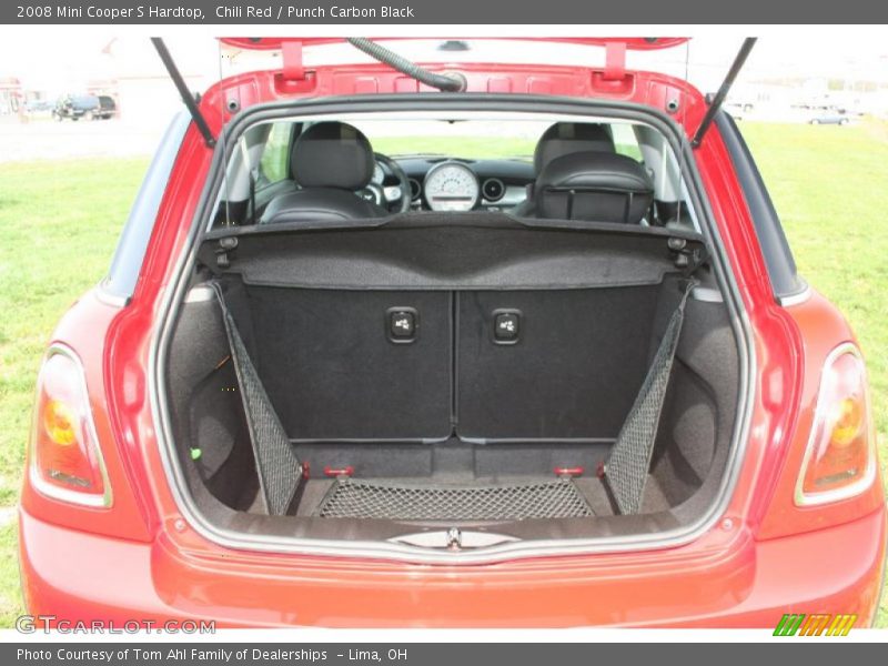 Chili Red / Punch Carbon Black 2008 Mini Cooper S Hardtop