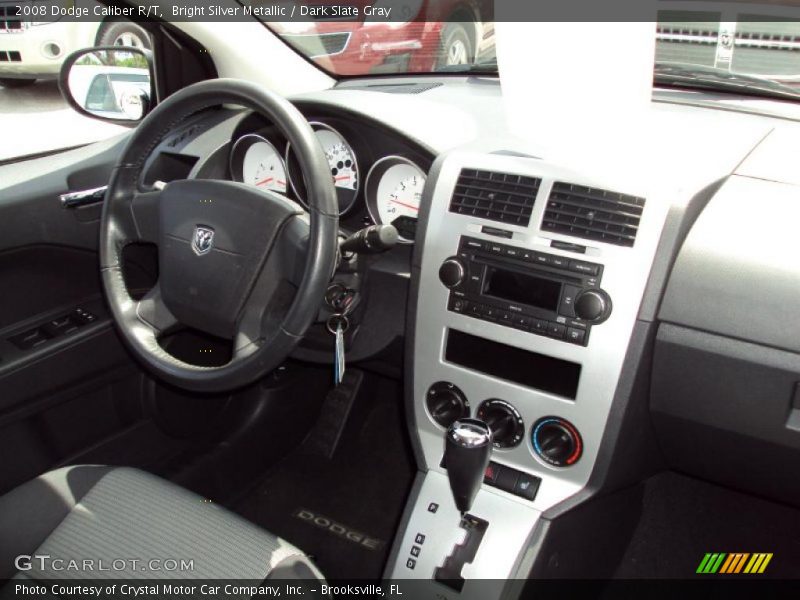 Bright Silver Metallic / Dark Slate Gray 2008 Dodge Caliber R/T