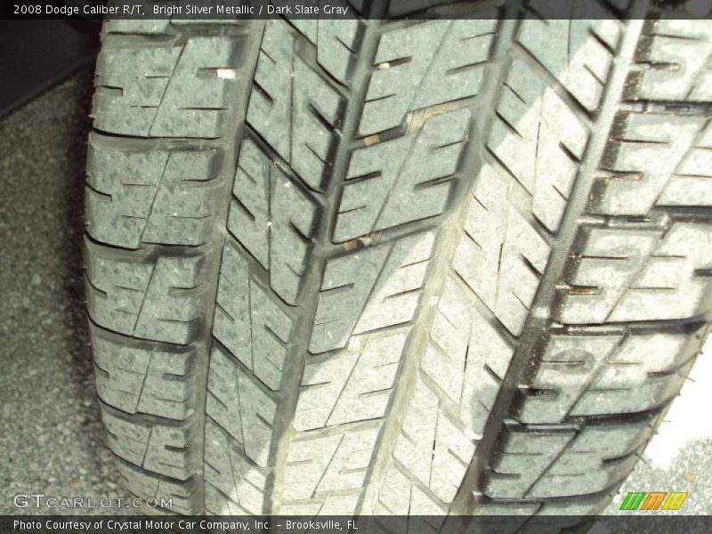 Bright Silver Metallic / Dark Slate Gray 2008 Dodge Caliber R/T