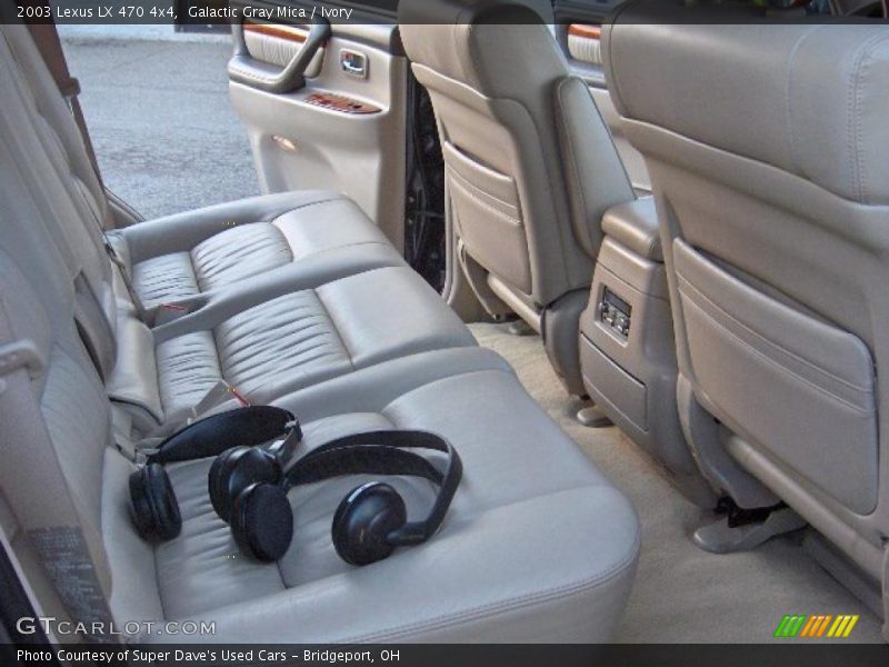 Galactic Gray Mica / Ivory 2003 Lexus LX 470 4x4