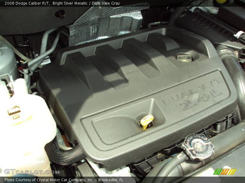 Bright Silver Metallic / Dark Slate Gray 2008 Dodge Caliber R/T
