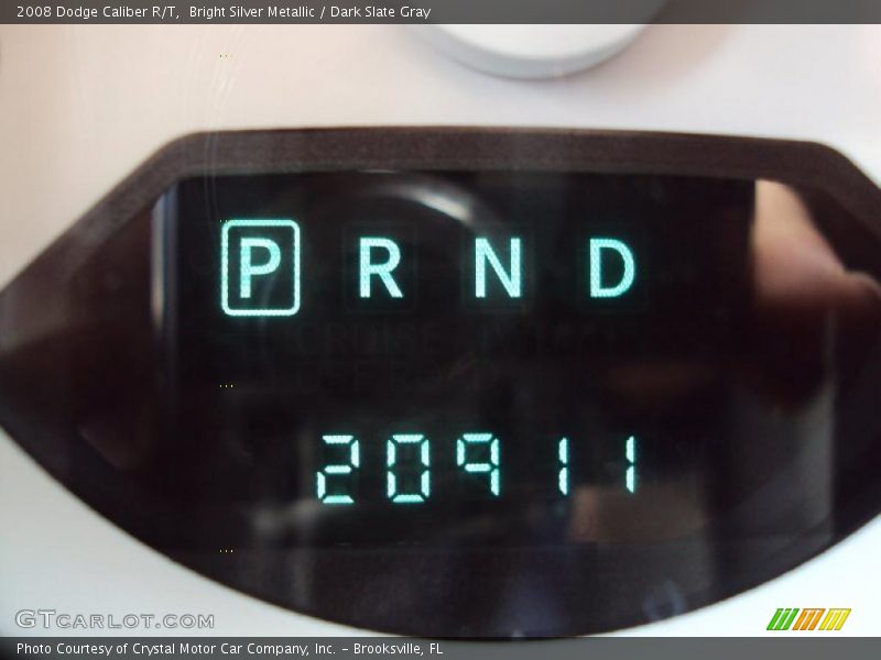 Bright Silver Metallic / Dark Slate Gray 2008 Dodge Caliber R/T