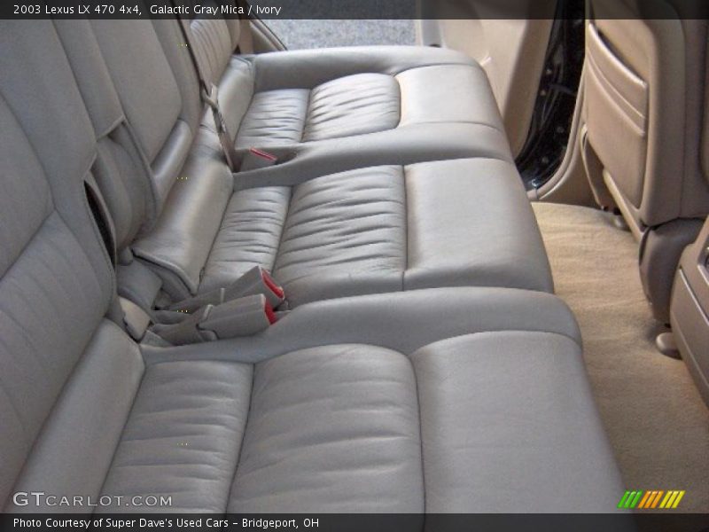 Galactic Gray Mica / Ivory 2003 Lexus LX 470 4x4