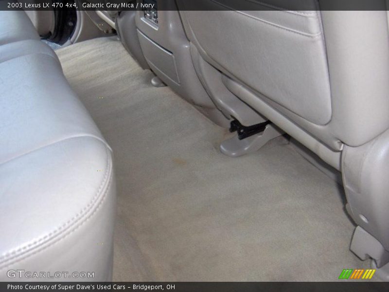 Galactic Gray Mica / Ivory 2003 Lexus LX 470 4x4