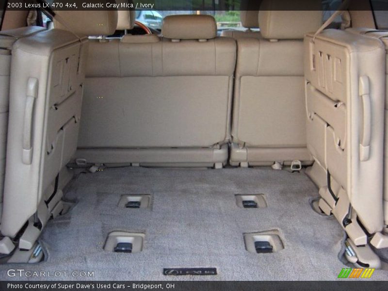 Galactic Gray Mica / Ivory 2003 Lexus LX 470 4x4