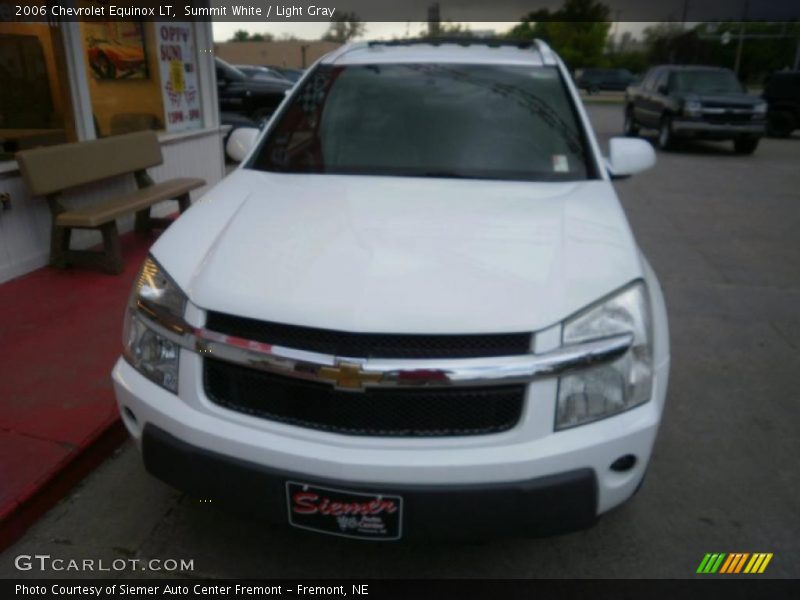 Summit White / Light Gray 2006 Chevrolet Equinox LT