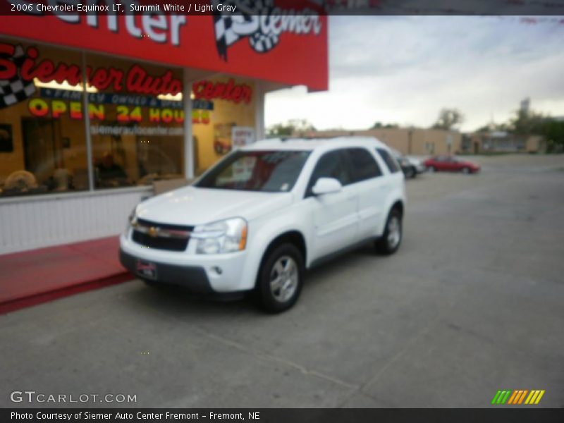 Summit White / Light Gray 2006 Chevrolet Equinox LT