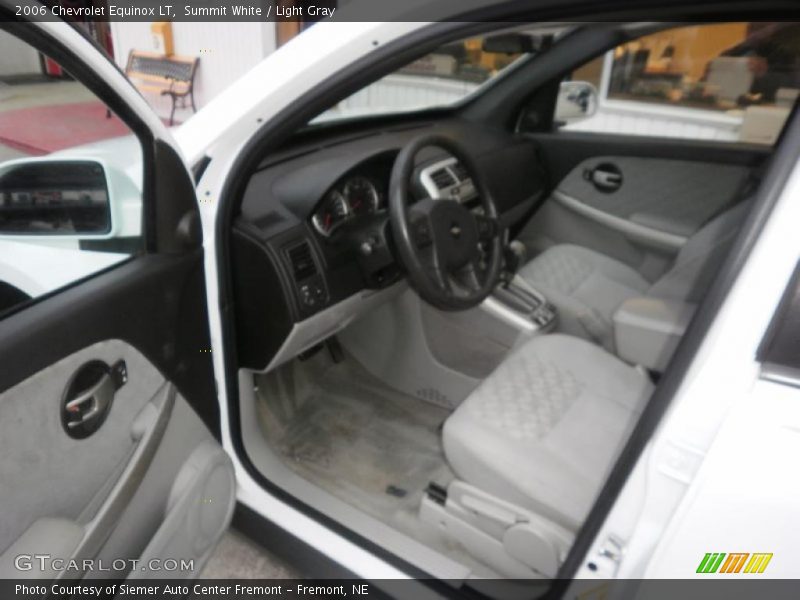 Summit White / Light Gray 2006 Chevrolet Equinox LT