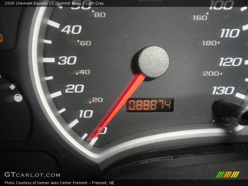 Summit White / Light Gray 2006 Chevrolet Equinox LT