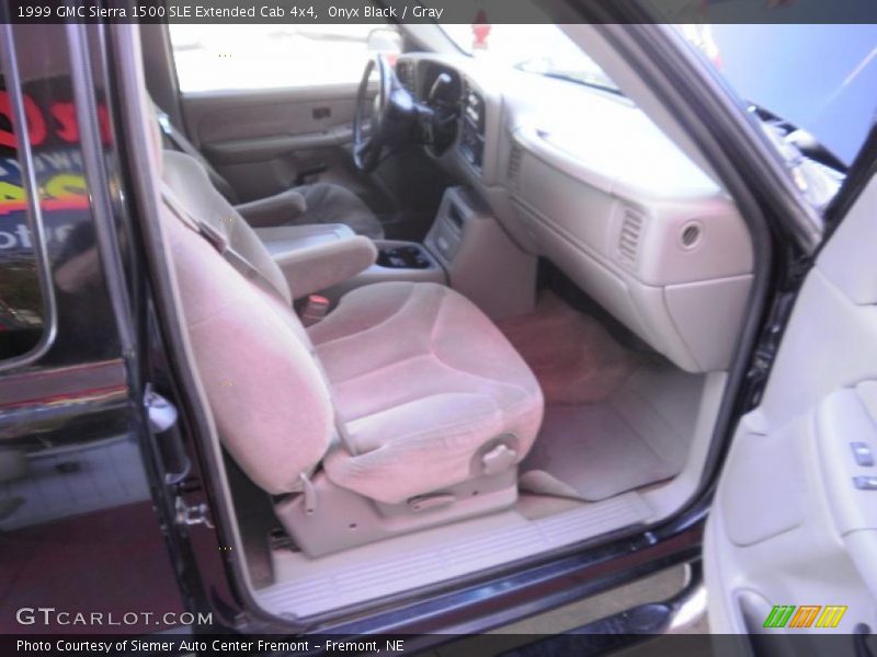 Onyx Black / Gray 1999 GMC Sierra 1500 SLE Extended Cab 4x4