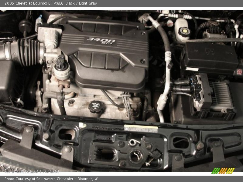 Black / Light Gray 2005 Chevrolet Equinox LT AWD