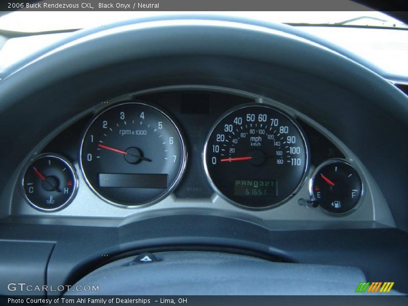 Black Onyx / Neutral 2006 Buick Rendezvous CXL