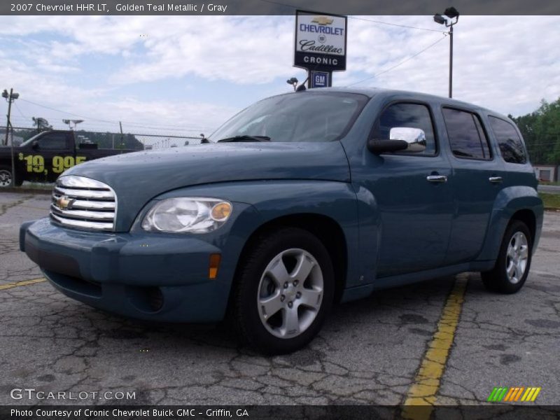 Golden Teal Metallic / Gray 2007 Chevrolet HHR LT