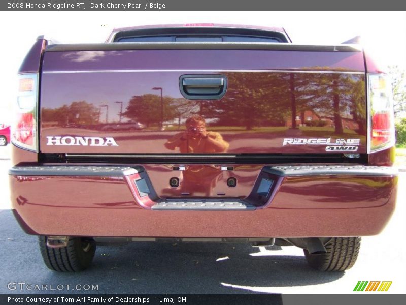 Dark Cherry Pearl / Beige 2008 Honda Ridgeline RT