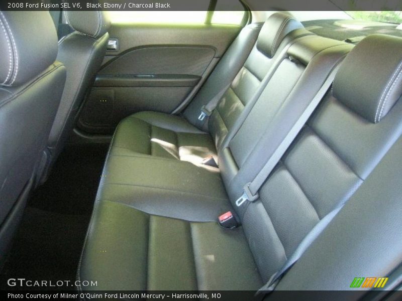 Black Ebony / Charcoal Black 2008 Ford Fusion SEL V6