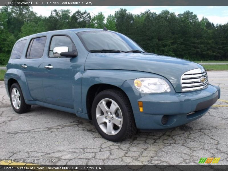 Golden Teal Metallic / Gray 2007 Chevrolet HHR LT