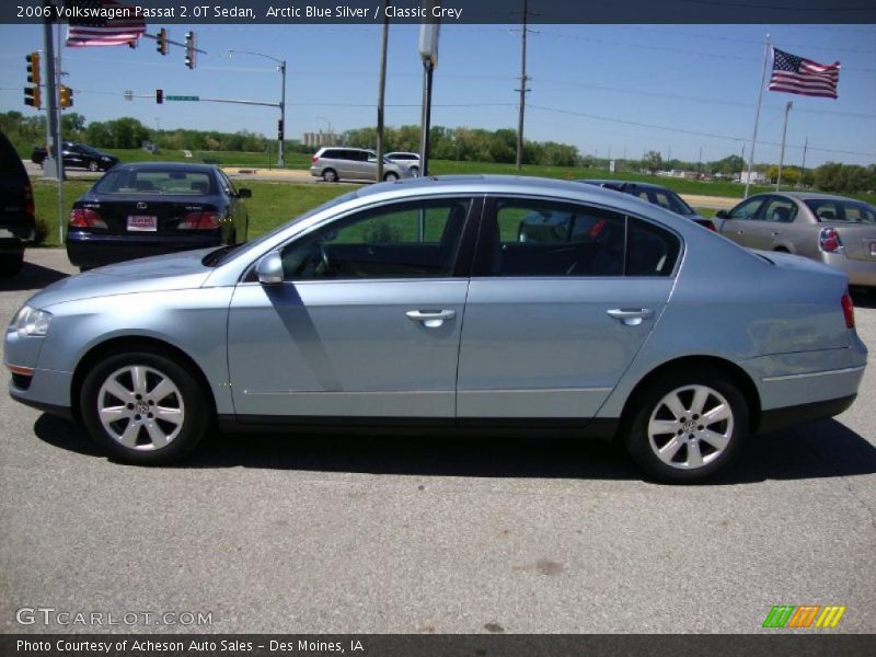 Arctic Blue Silver / Classic Grey 2006 Volkswagen Passat 2.0T Sedan