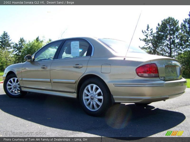 Desert Sand / Beige 2002 Hyundai Sonata GLS V6