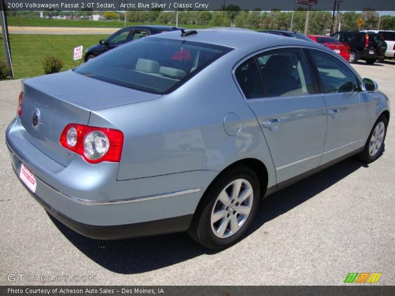 Arctic Blue Silver / Classic Grey 2006 Volkswagen Passat 2.0T Sedan