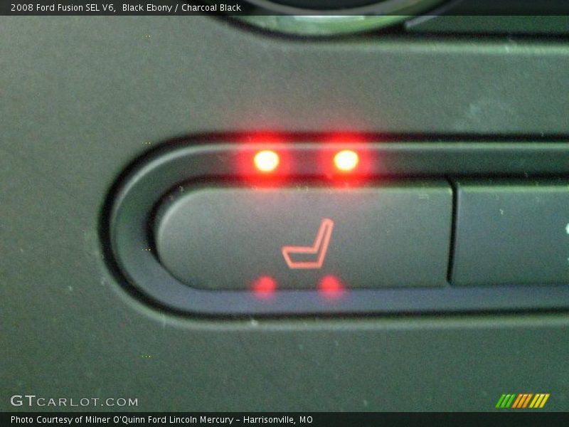 Black Ebony / Charcoal Black 2008 Ford Fusion SEL V6