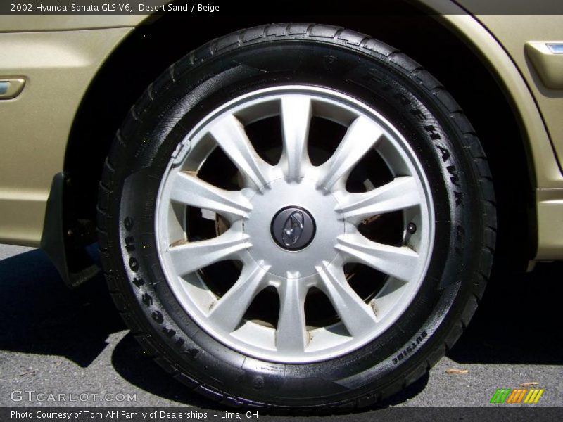 Desert Sand / Beige 2002 Hyundai Sonata GLS V6