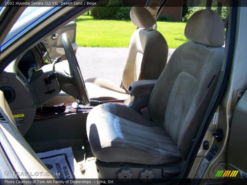 Desert Sand / Beige 2002 Hyundai Sonata GLS V6