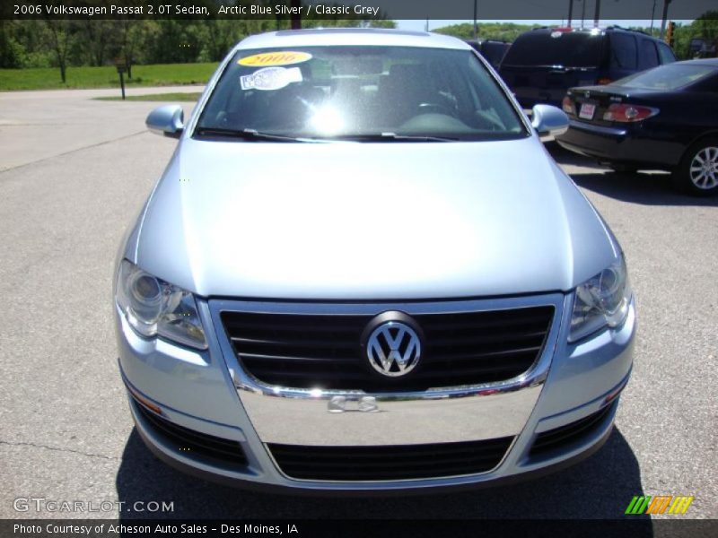Arctic Blue Silver / Classic Grey 2006 Volkswagen Passat 2.0T Sedan
