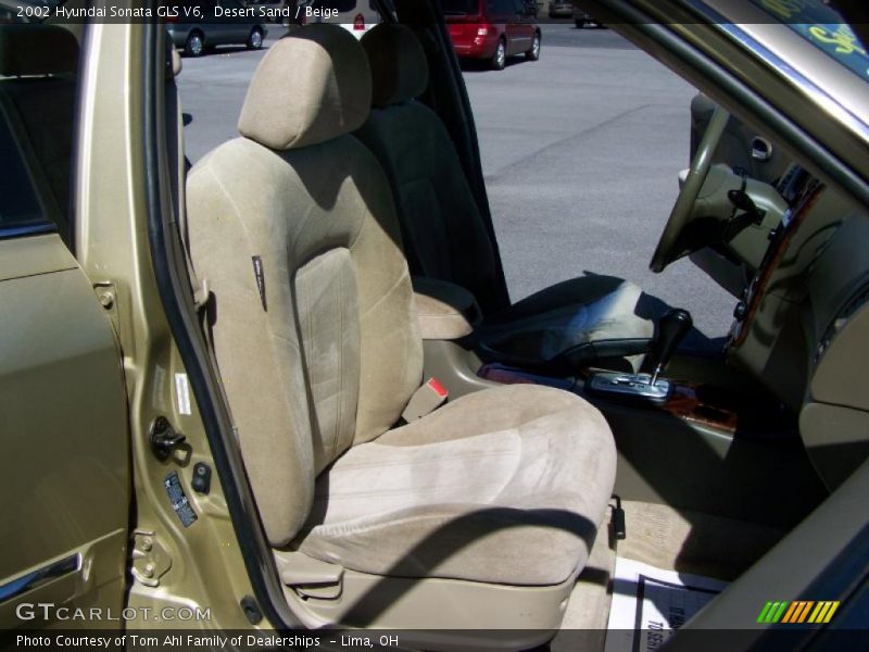 Desert Sand / Beige 2002 Hyundai Sonata GLS V6