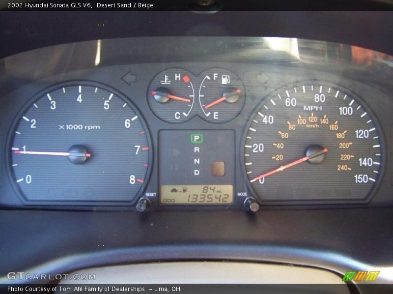 Desert Sand / Beige 2002 Hyundai Sonata GLS V6