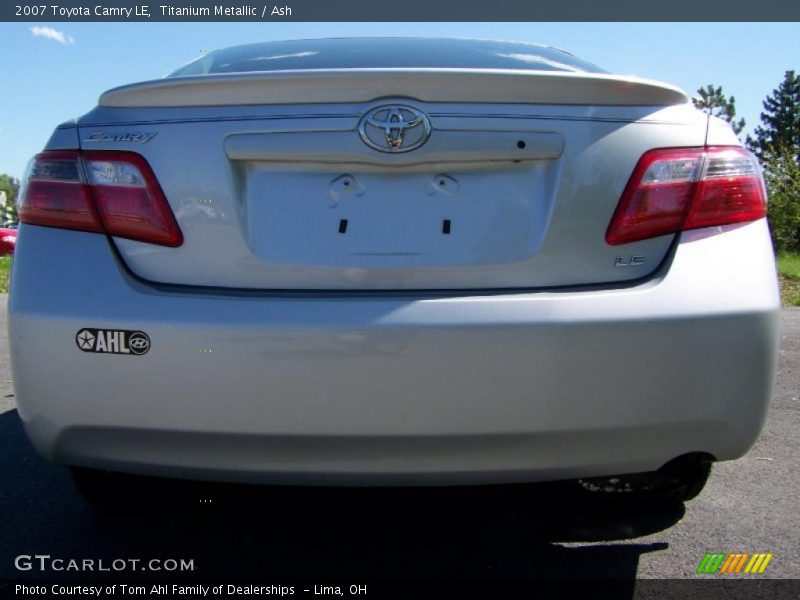Titanium Metallic / Ash 2007 Toyota Camry LE
