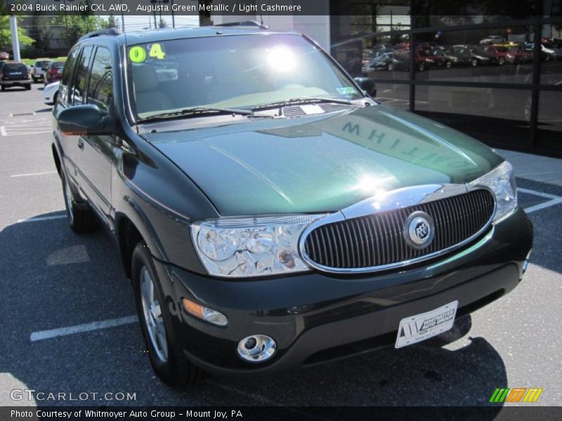 Augusta Green Metallic / Light Cashmere 2004 Buick Rainier CXL AWD